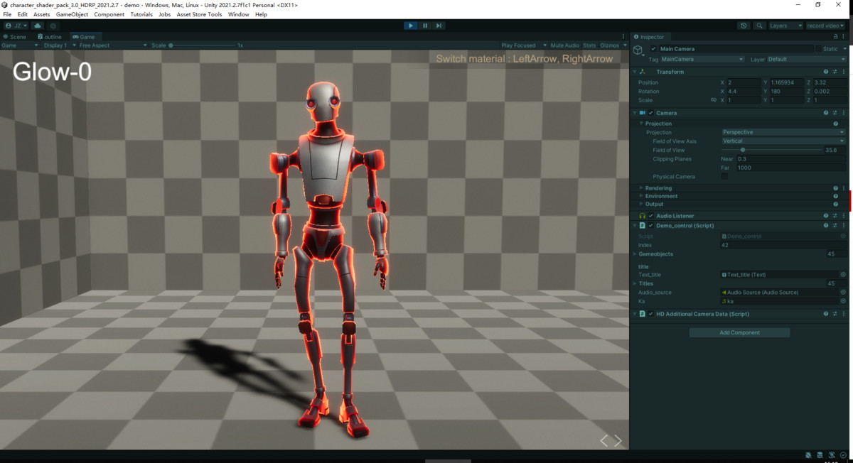 Character Shader Pack 3.0 - HDRP