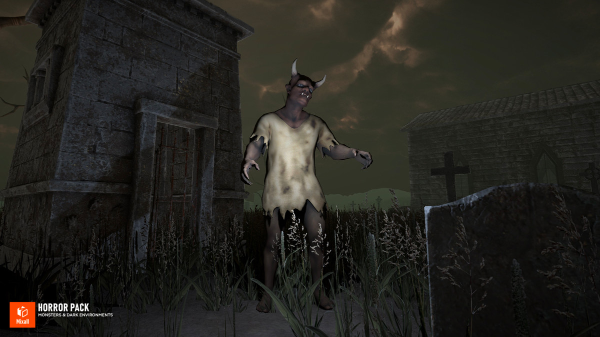 Horror Pack — Monsters & Dark Environments