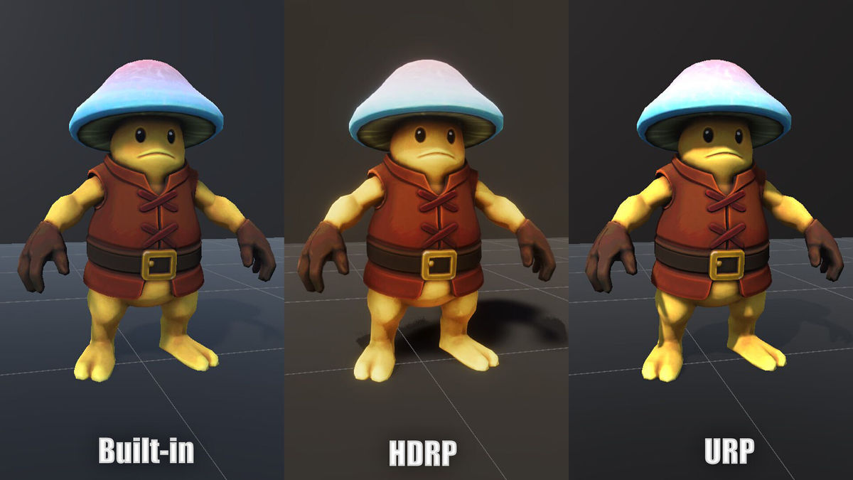 Mushrooms Pack - Game ready characters