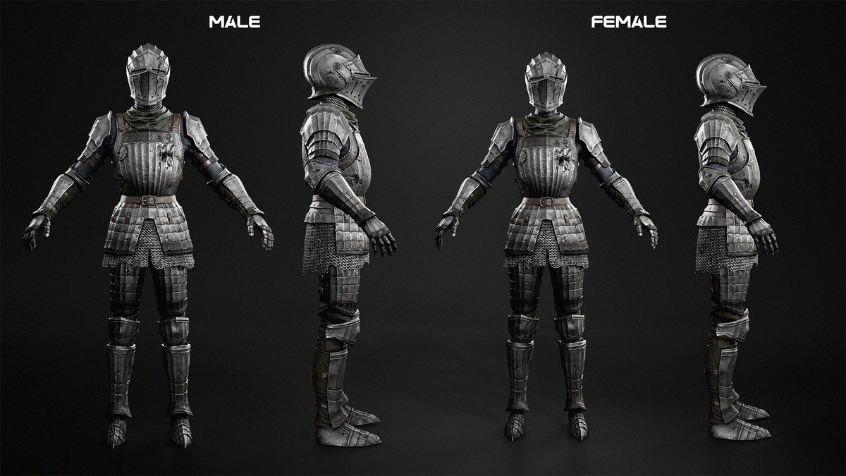 Dread Knight - Male and Female