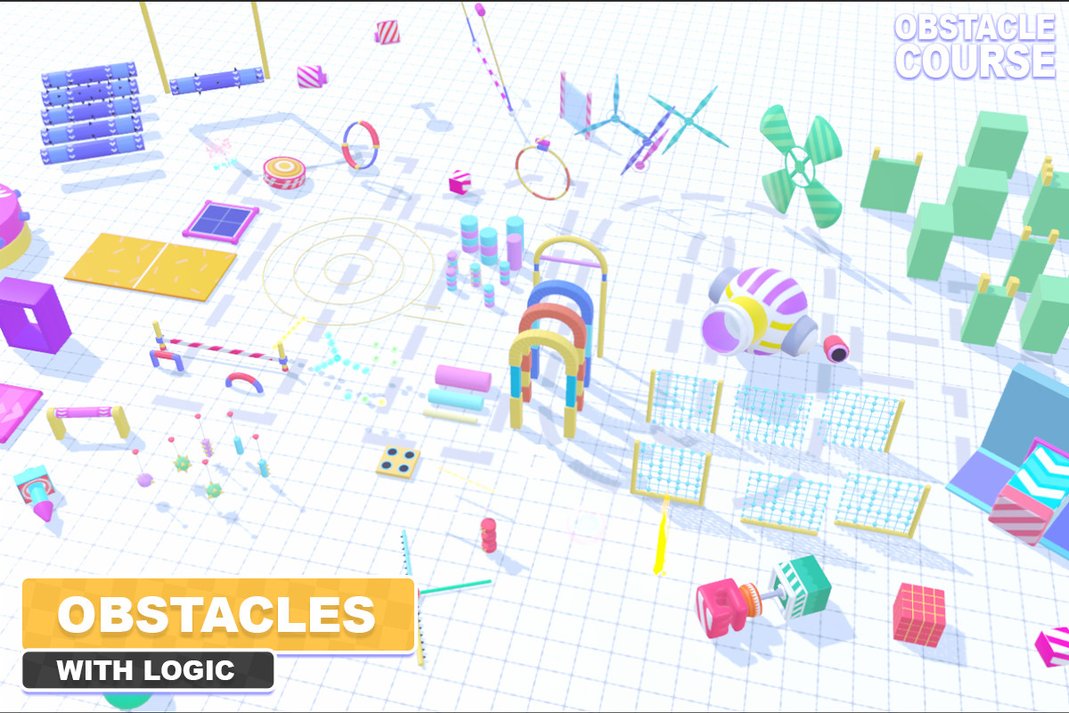 Obstacle Course - Modular Platformer Kit