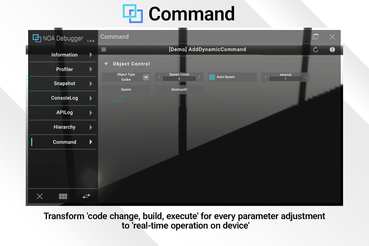 NOA Debugger for Unity