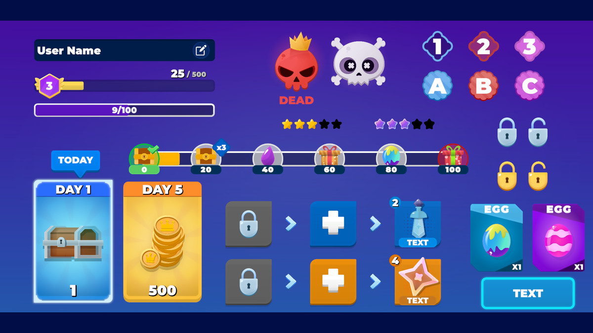 Premium Casual GUI