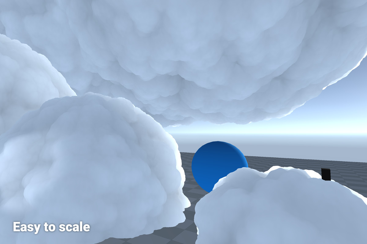Sky Clouds Bundle - Fluffy Clouds Shader