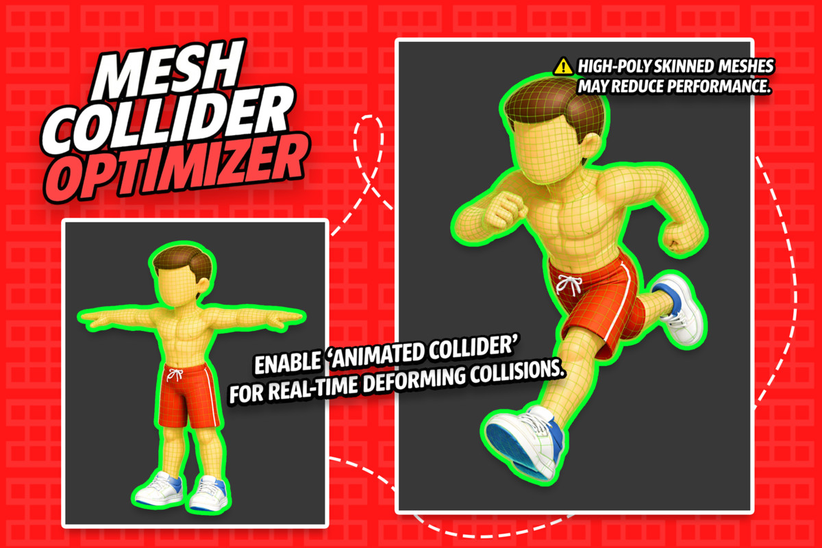 MESH COLLIDER OPTIMIZER – Advanced Animation Collider & BlendShape Colliders
