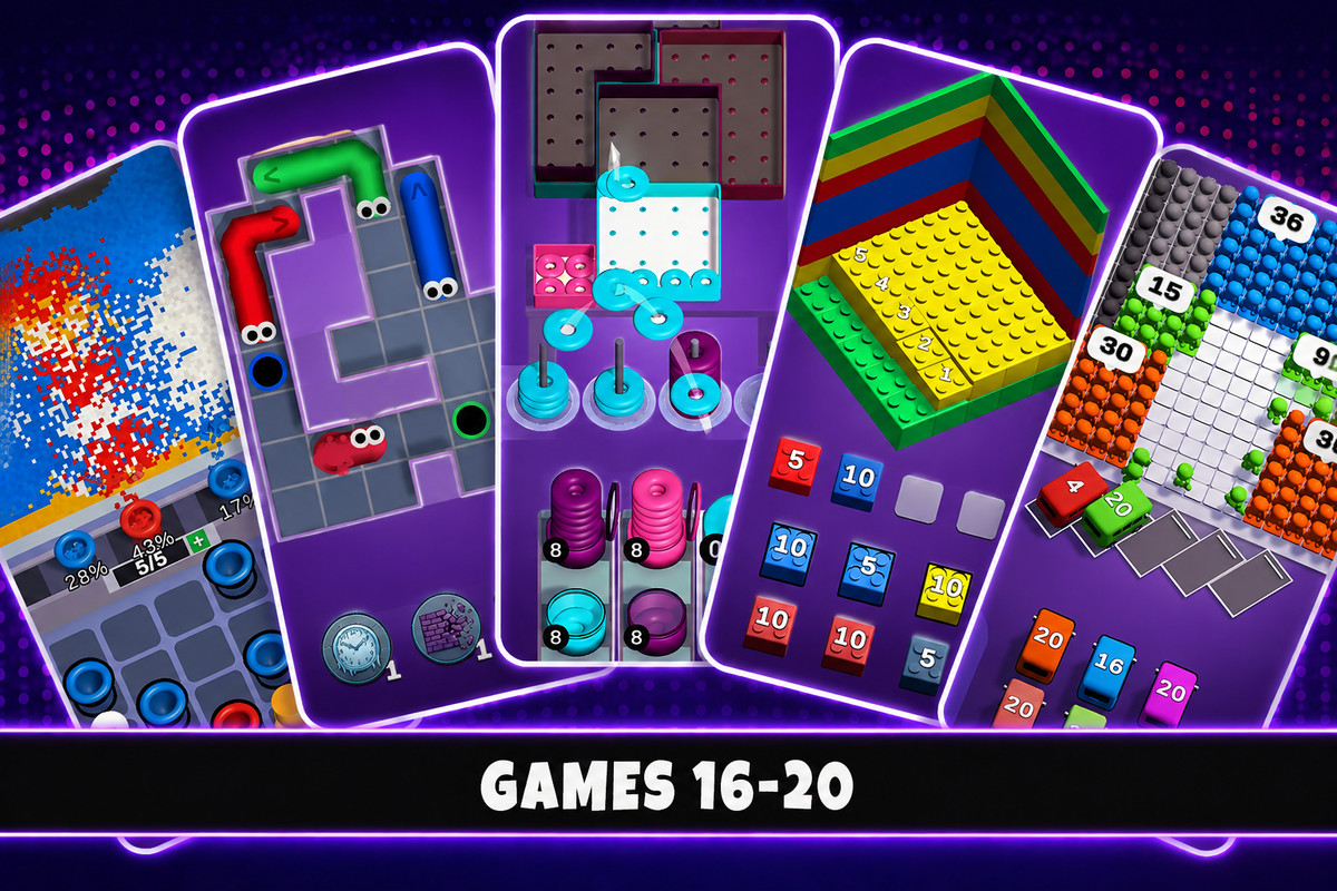 10 HyperCasual Games Bundle 2 | Puzzle Game Templates