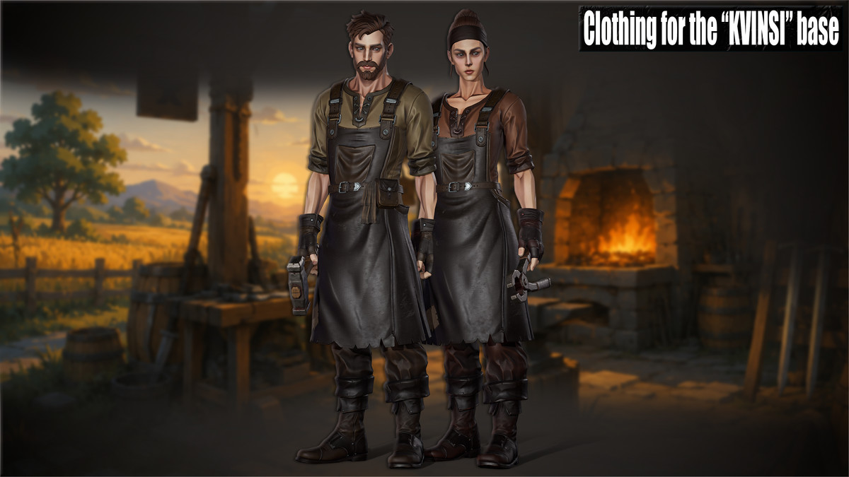 Stylized Medieval Blacksmith