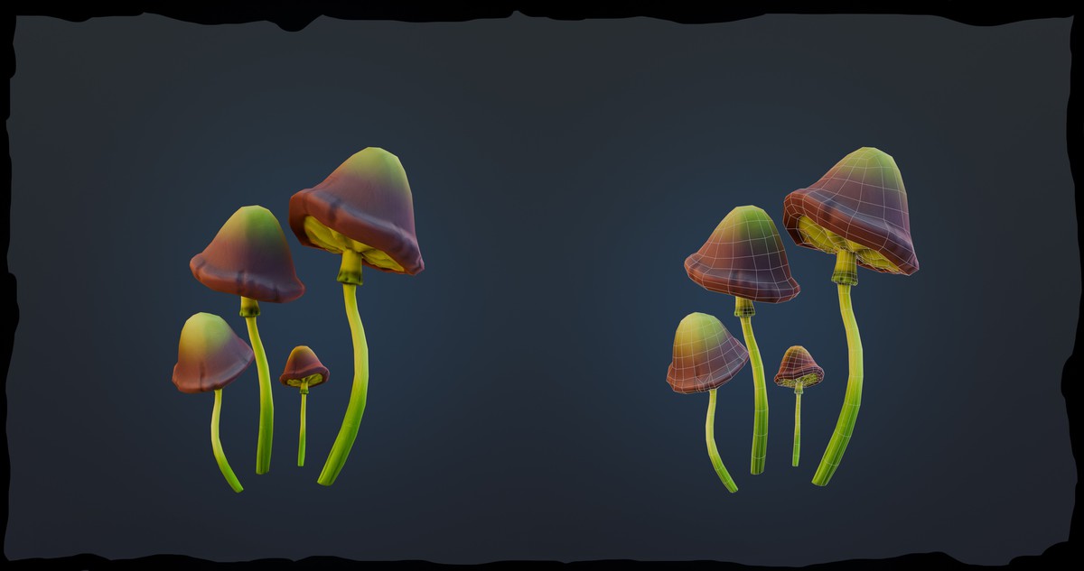 Stylized_Plants_Flowers_Mushrooms