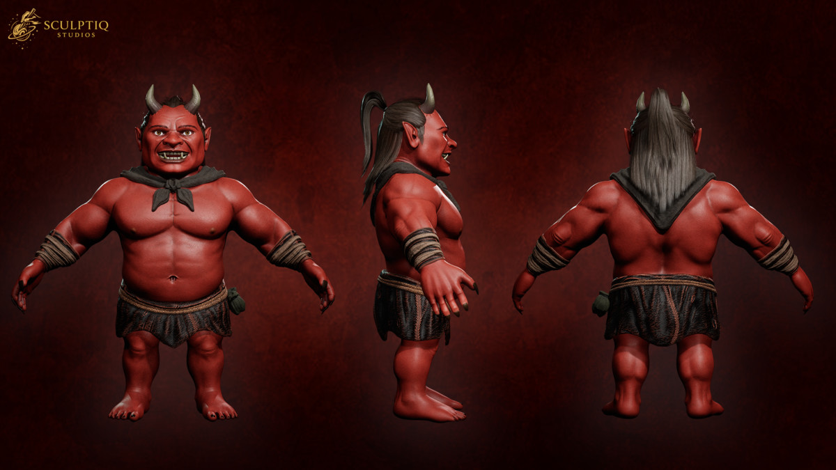 Little Demon / Hell Brute – Dual Form Character