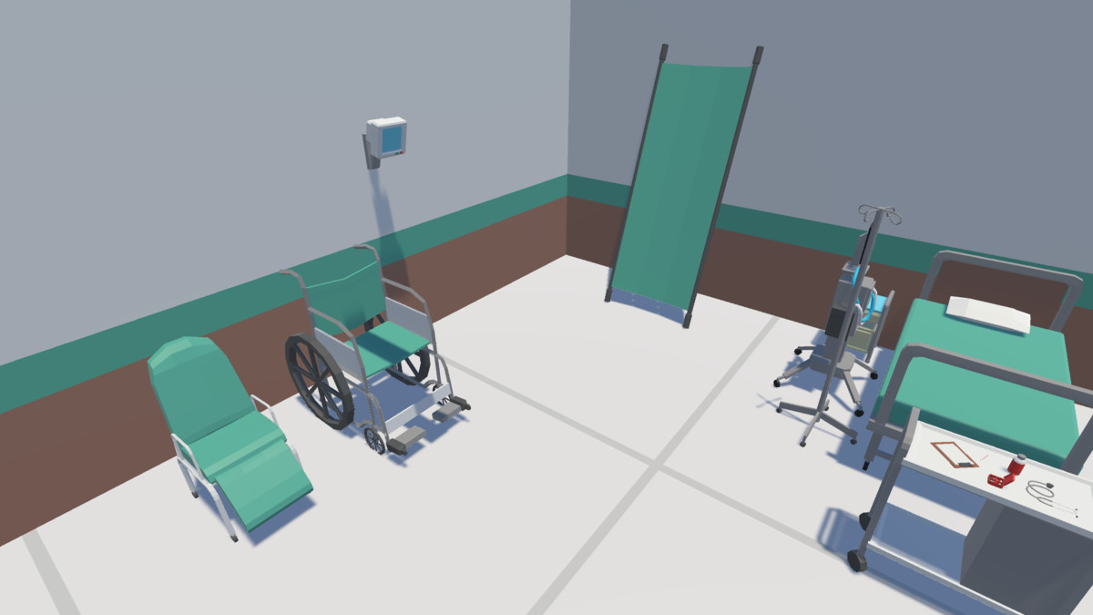 Hospital Interior Asset Pack