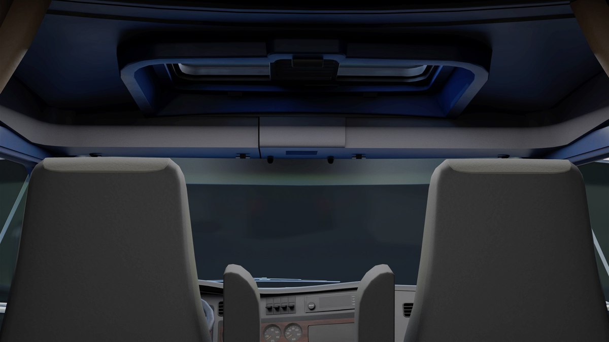 Heavy Truck Chassis 07 Blue and Green URP HDRP Textures