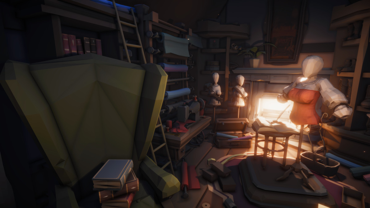 STYLIZED Fantasy Clothing Shop - Low Poly 3D Art