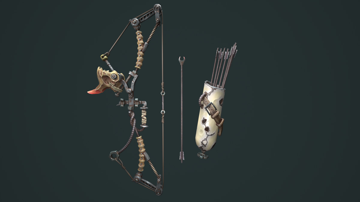 Desert Bow quiver arrow