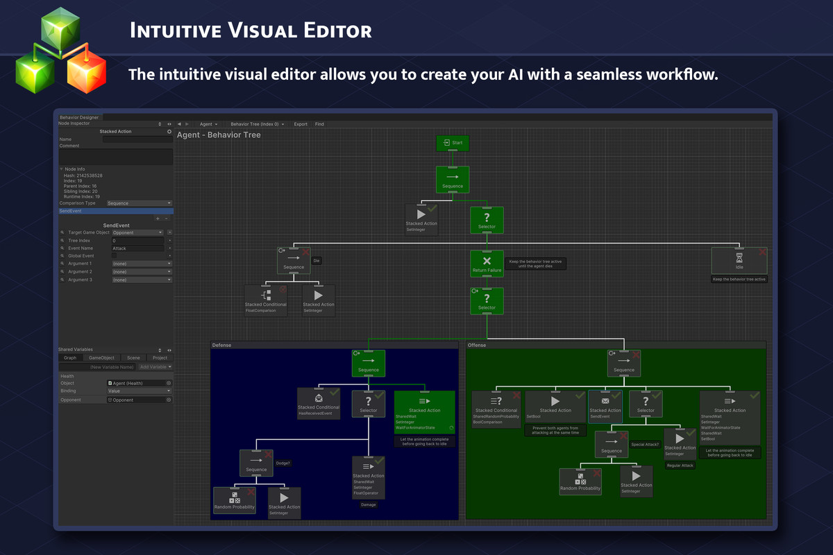 Behavior Designer Pro - DOTS Powered Behavior Trees
