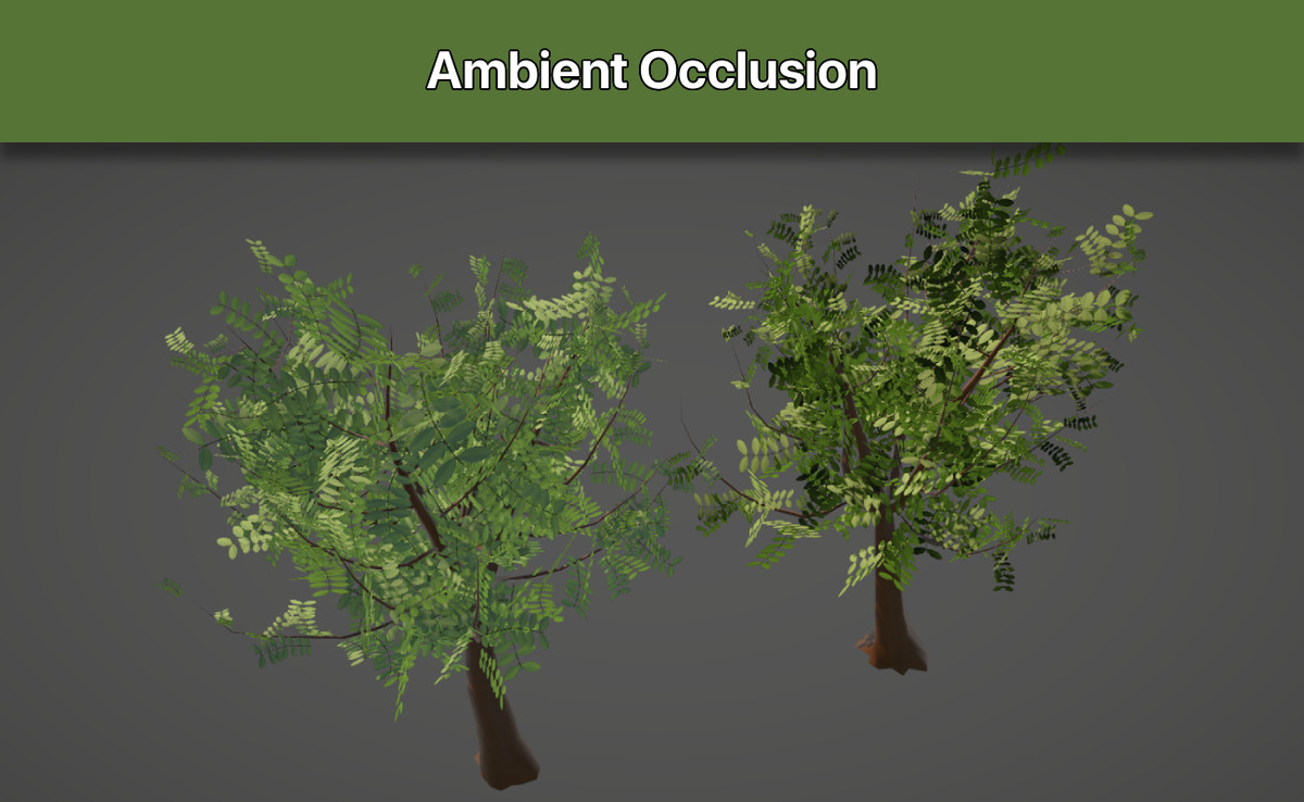 Animated Foliage & Tree Wind Shader