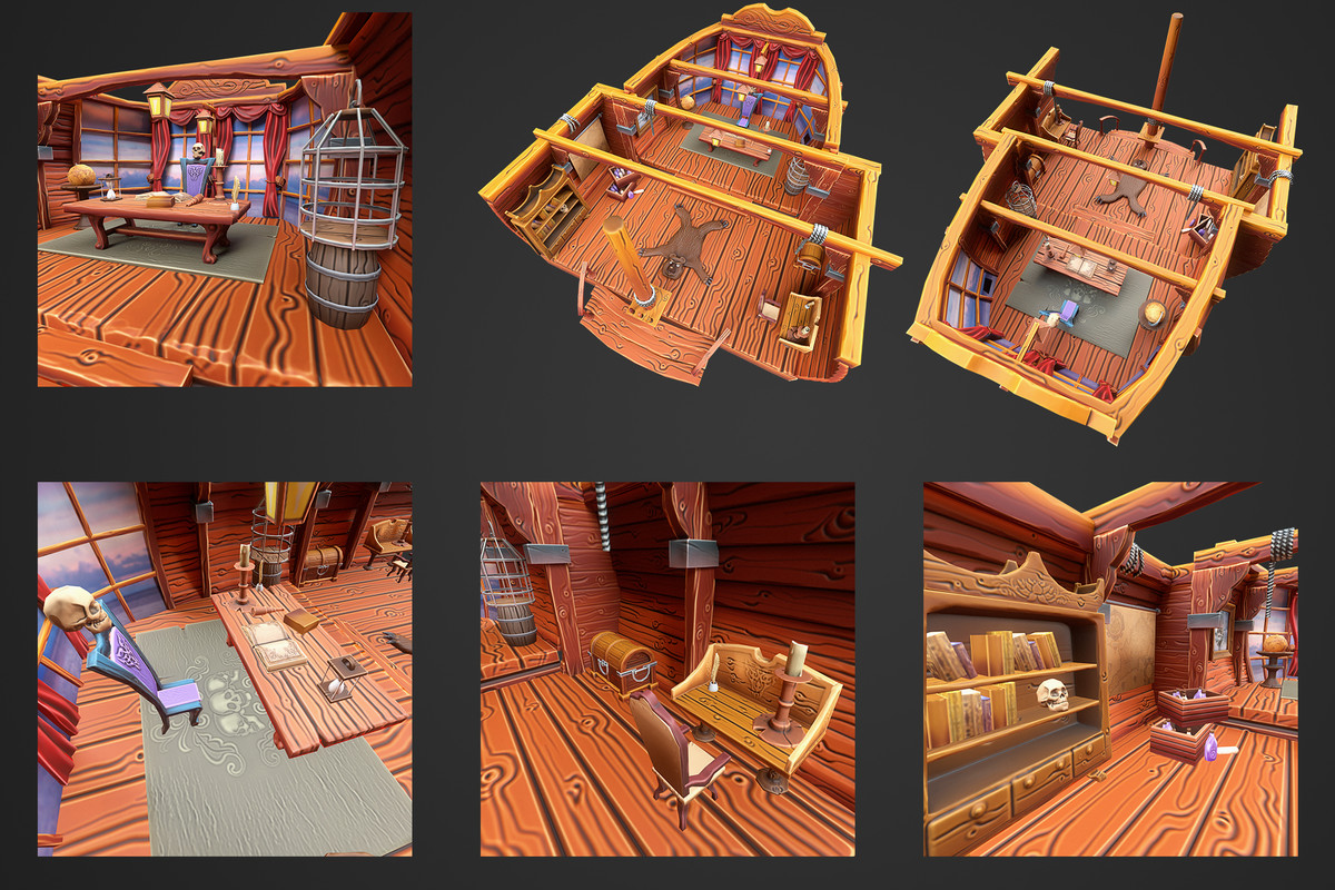 Stylized Fantasy Buildings