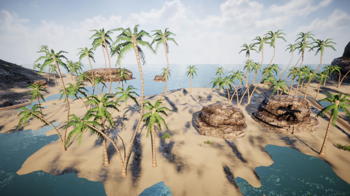 Mobile Palm Tree Bundle (for URP)