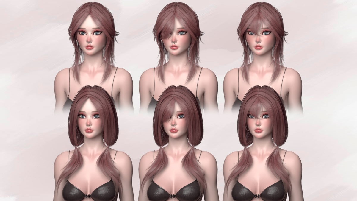 Cute Goth Girls Modular Pack