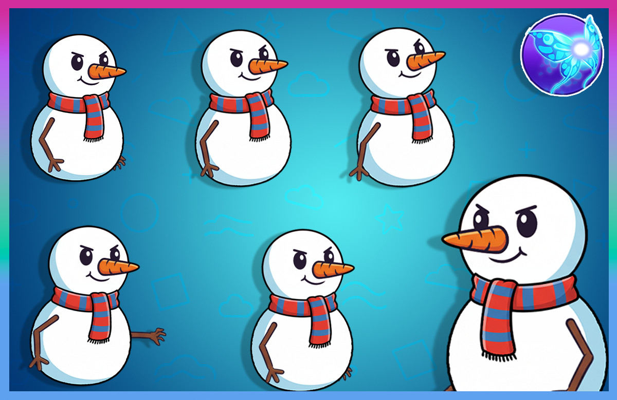 Mr.Frost 2D Animated Character