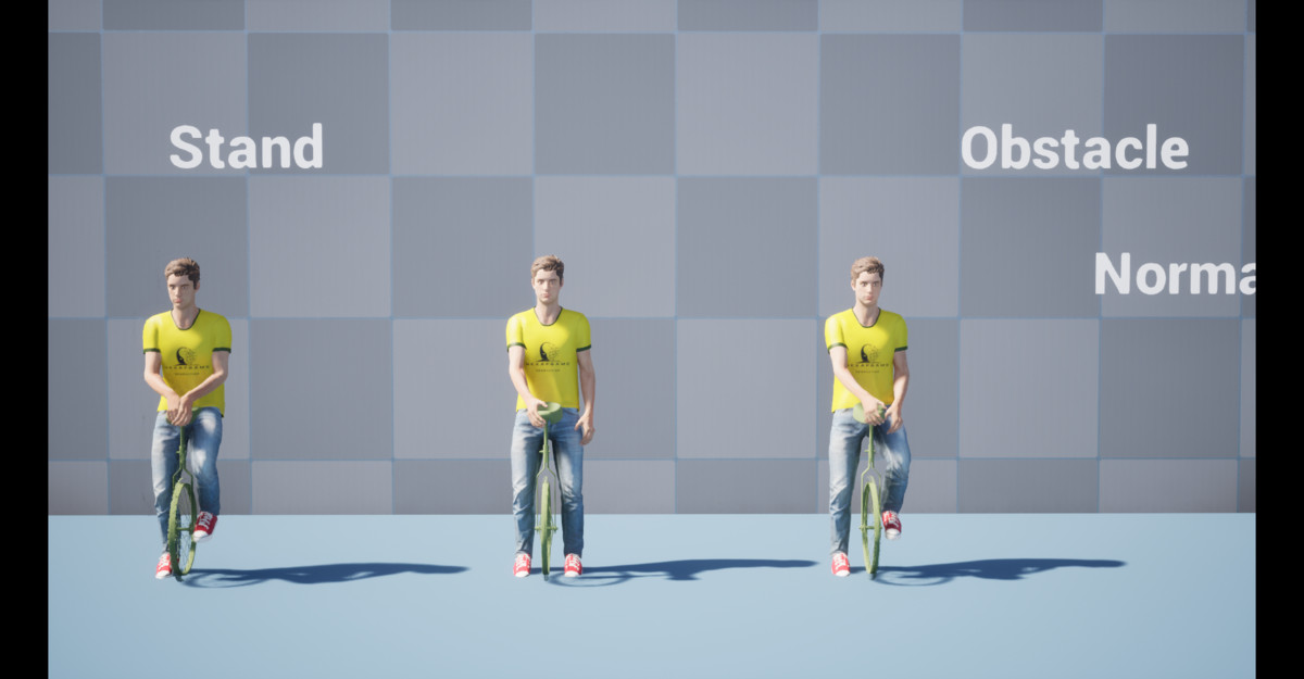 Unicycle Animation