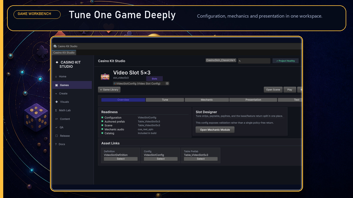 Complete Casino Kit - 31 Games, Meta Systems & Editor Tools