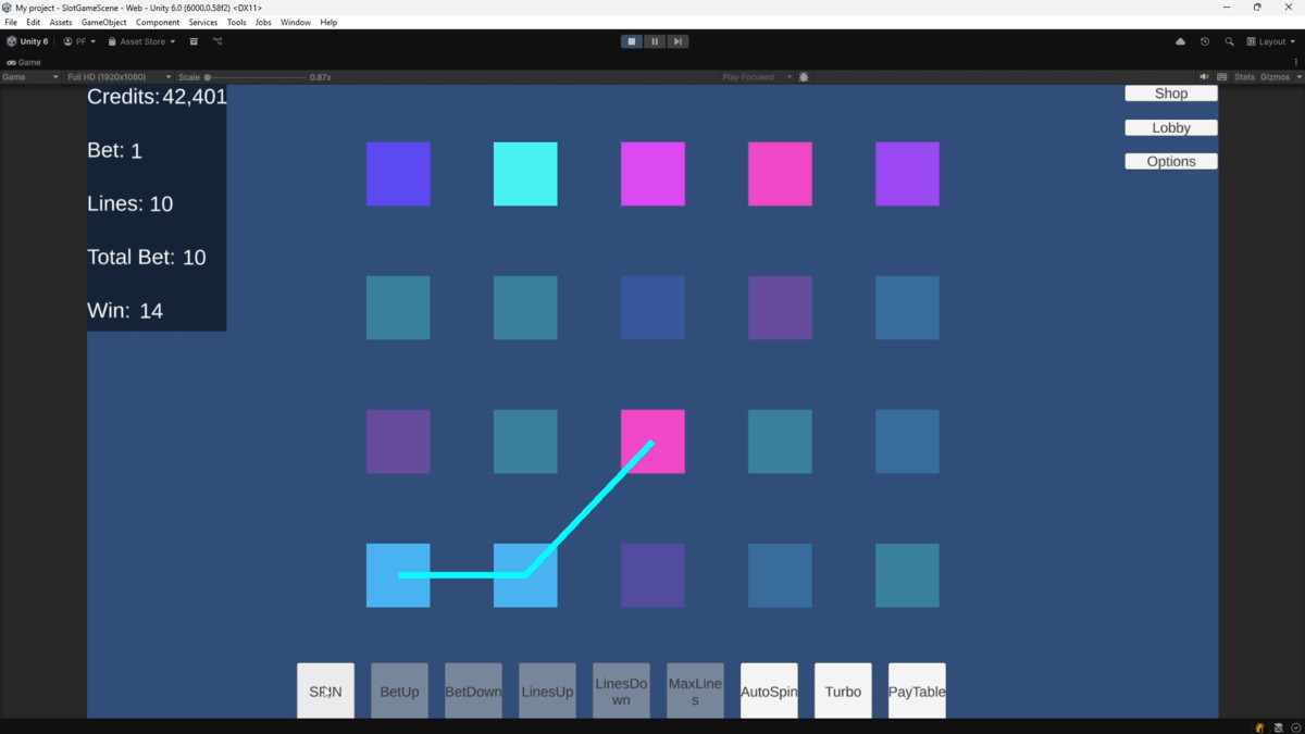 SlotFramework - Slot Machine Engine