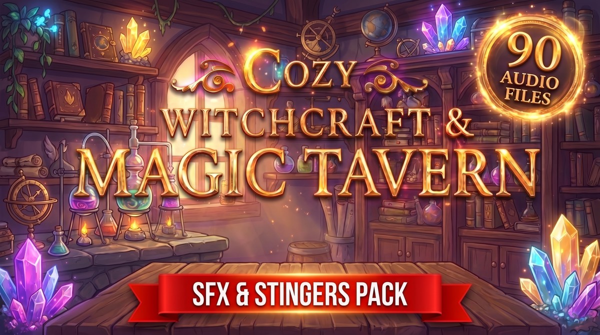 Cozy Witchcraft & Magic Tavern - SFX & Stingers Pack