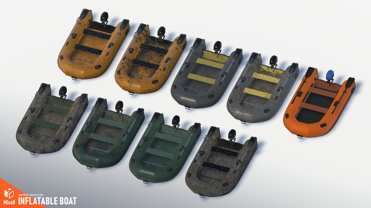 Inflatable boat - Water vehicles