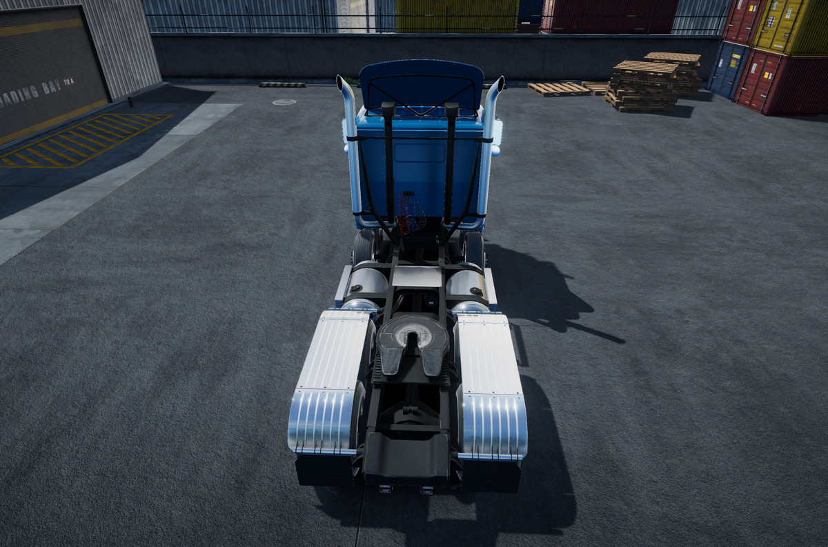 TwinSteer cabover truck