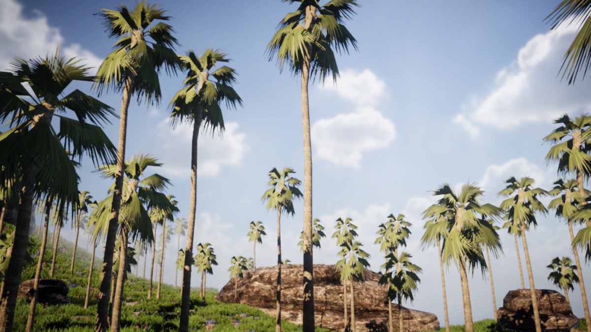 Mobile Palm Tree Bundle (for URP)