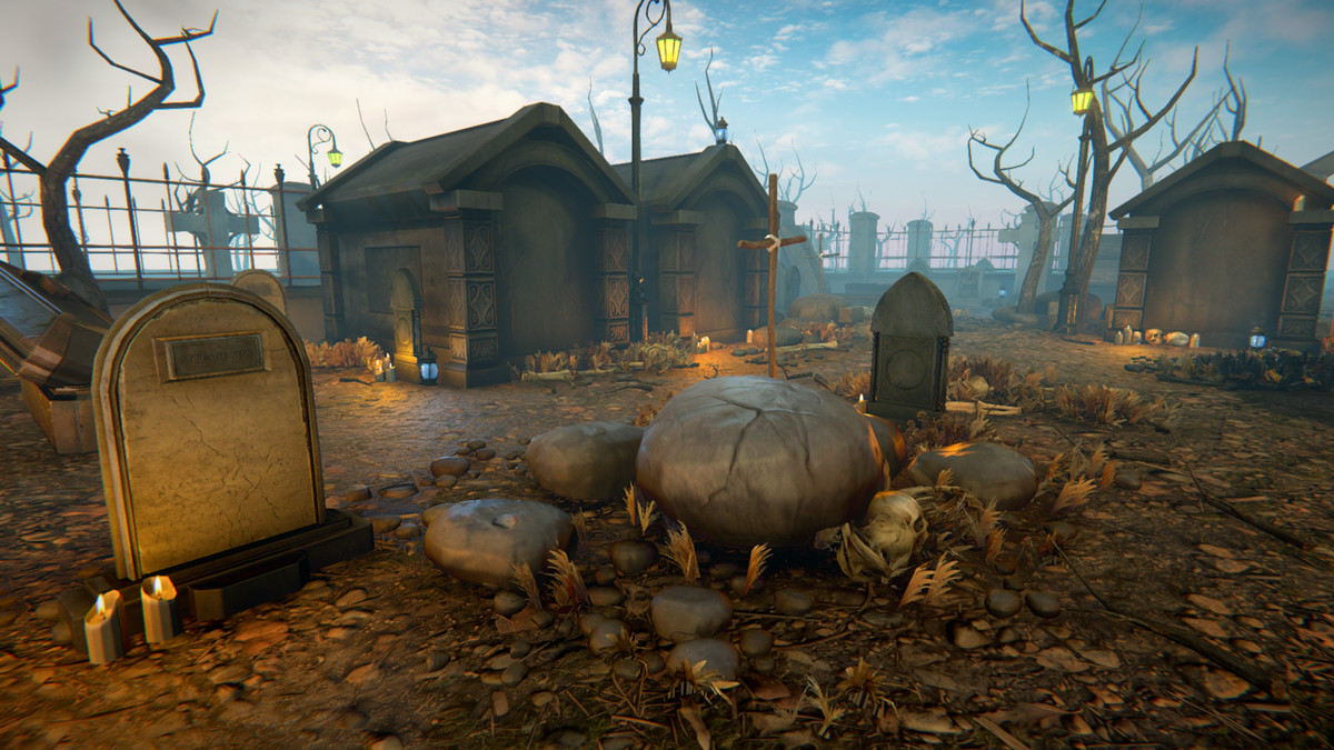 Realistic Cemetery Asset Package