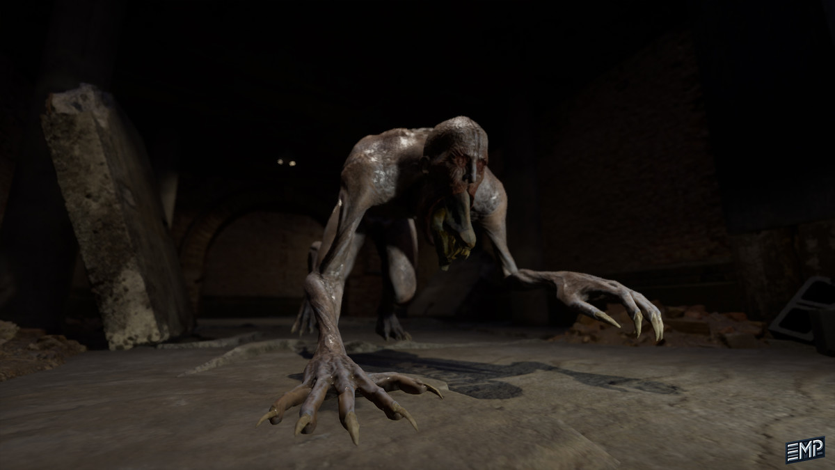 Scary werewolf