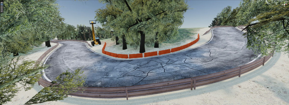 Realistic Hillclimb Track Castro