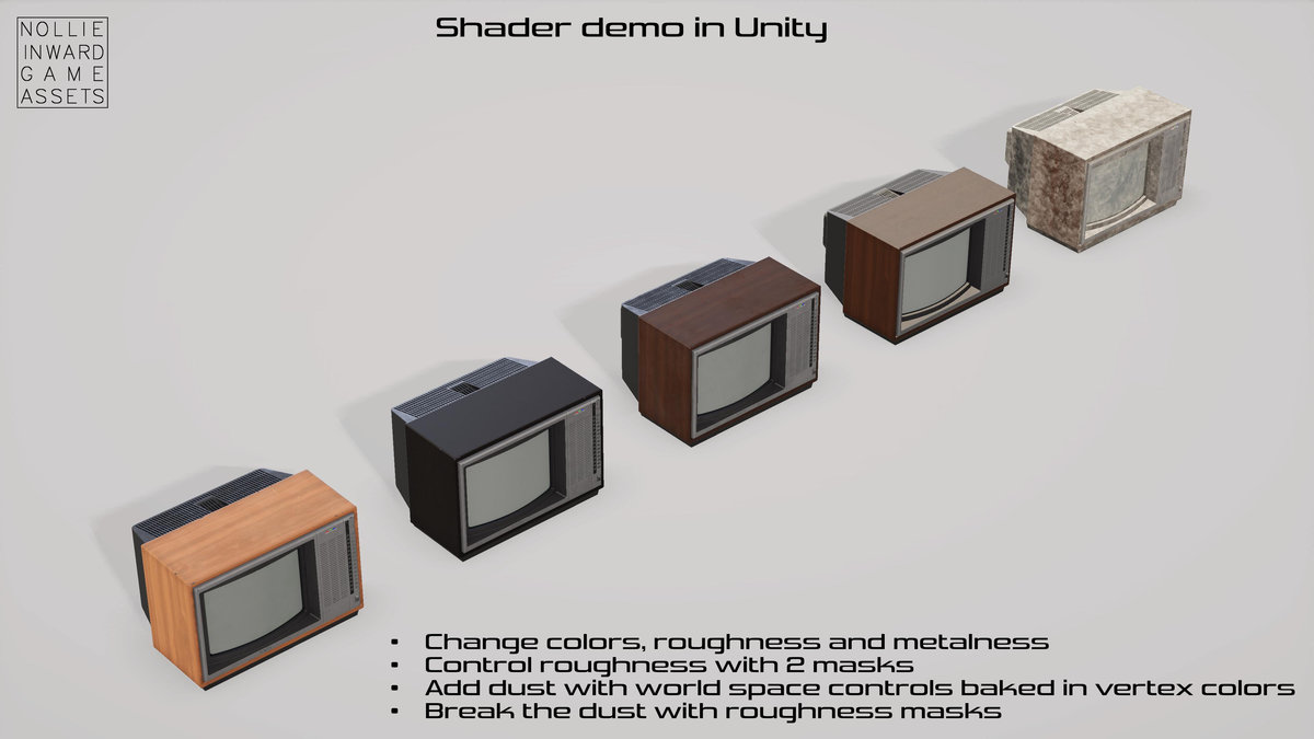 80s TVs Vol.1 Common Tabletop TVs