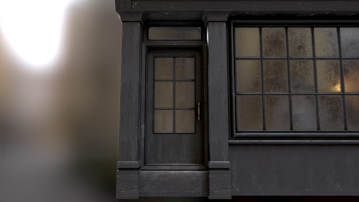 Old English Shop Front
