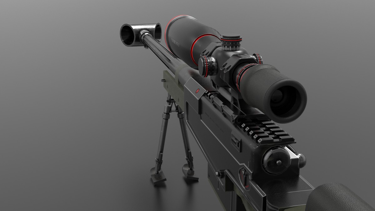 AXW-50 Sniper Rifle ( Fps - Tps)
