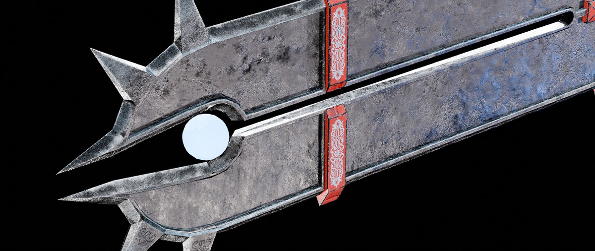 Dark Fantasy Giant Sword - 2 Texture Variants Pack