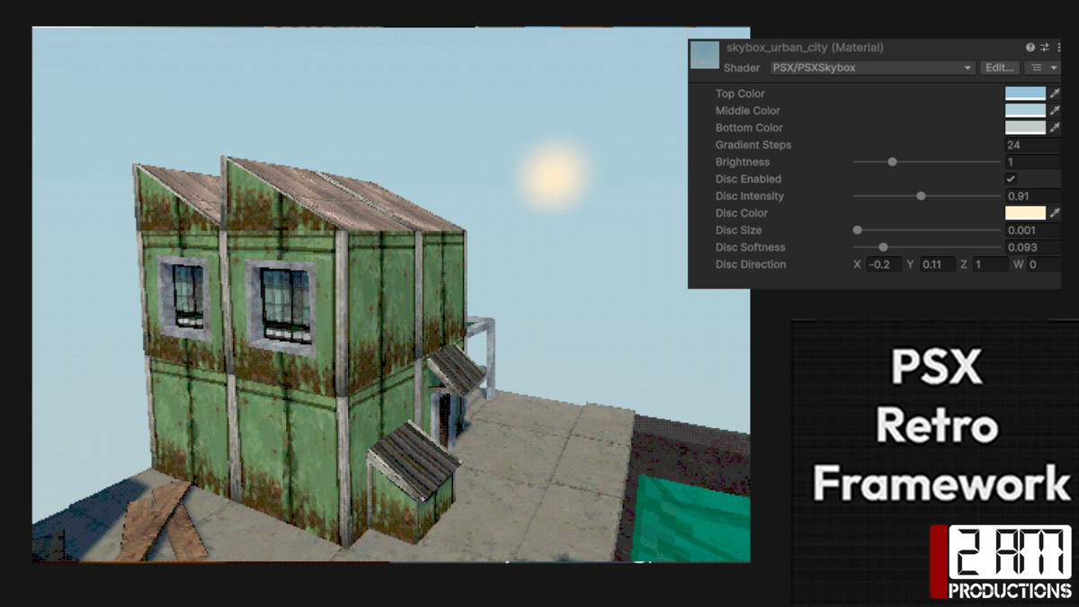 PSX Retro Framework (URP)