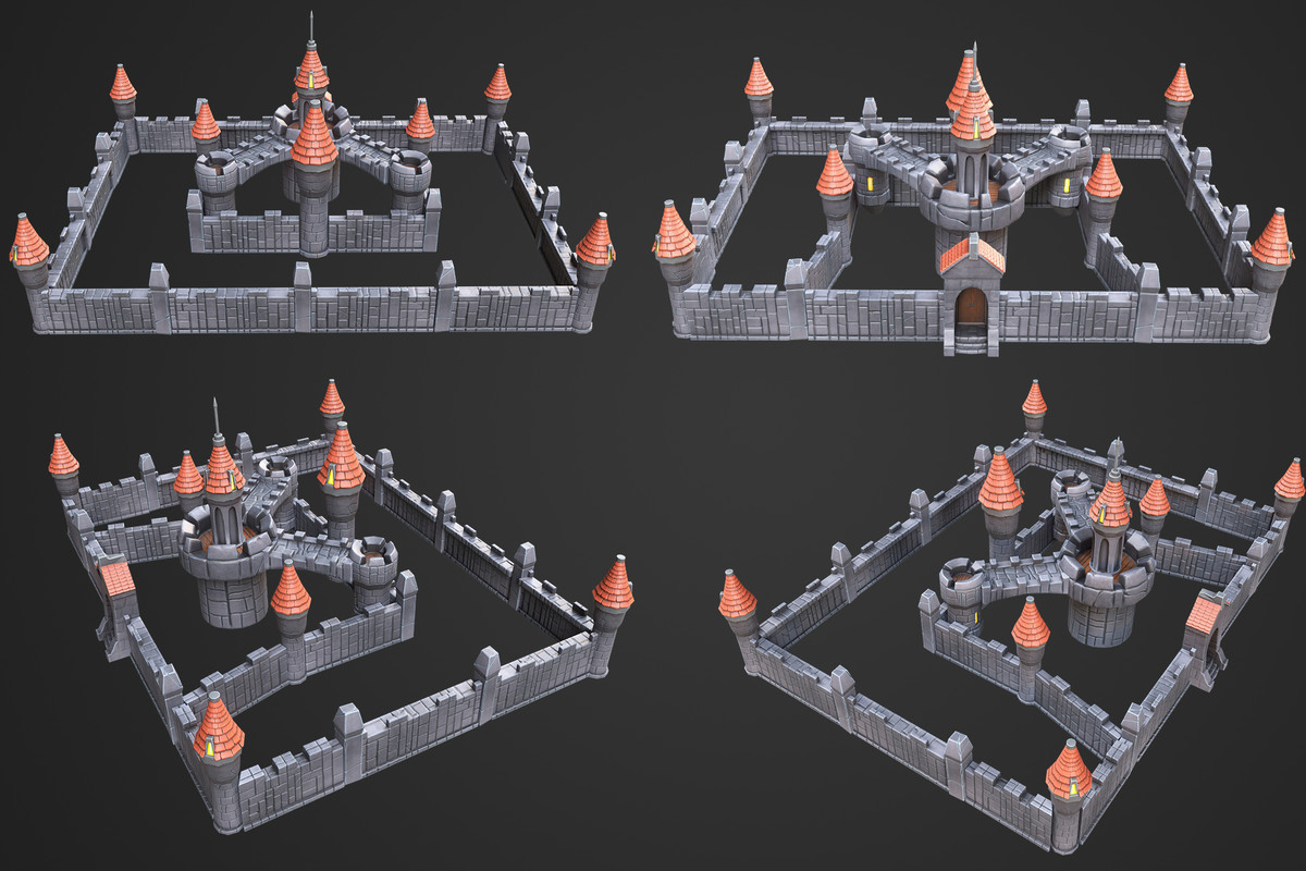 Stylized Fantasy Buildings