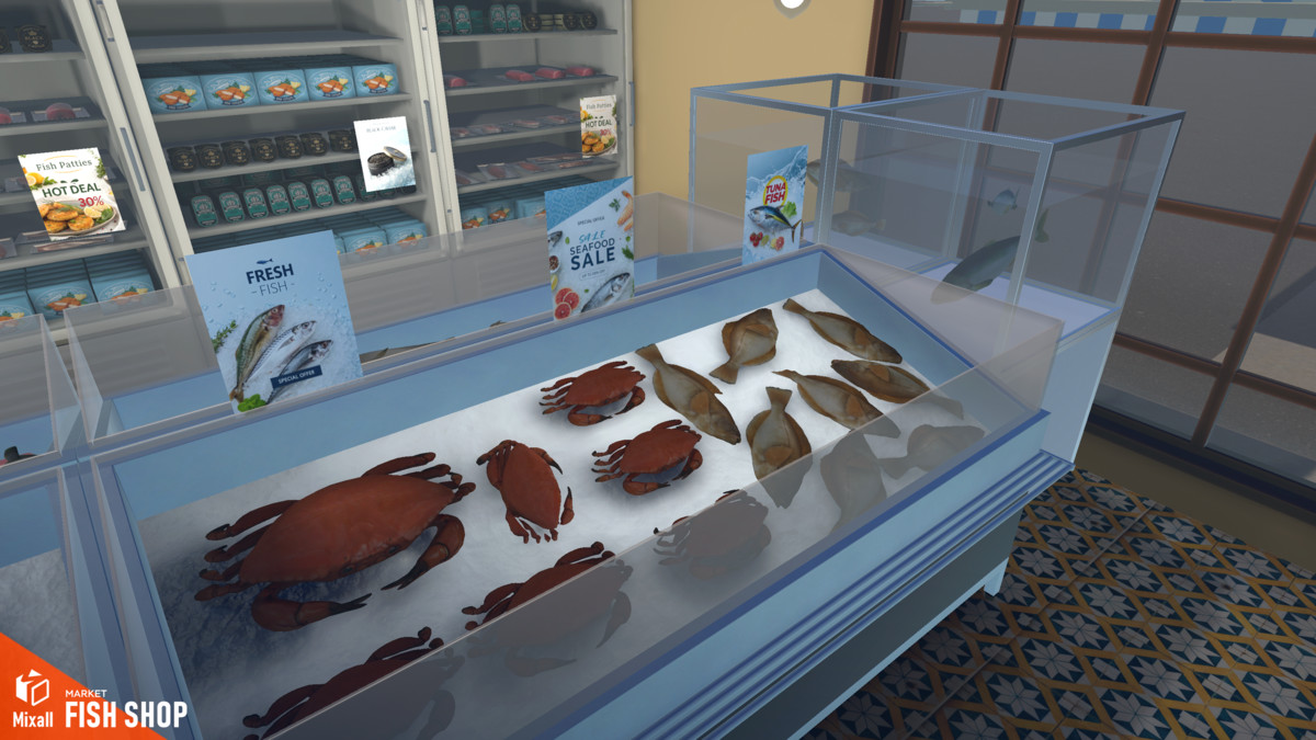 Fish shop - market
