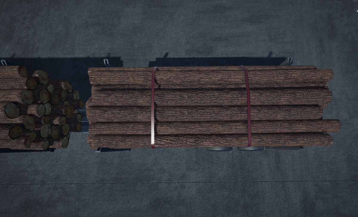 Cabover log truck