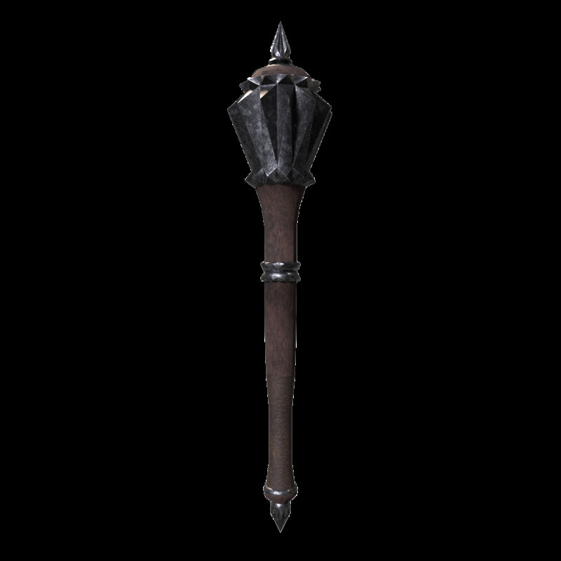 Modular Melee Mace Pack | Low Poly Stylized Melee Weapon Procedural Parts Pack