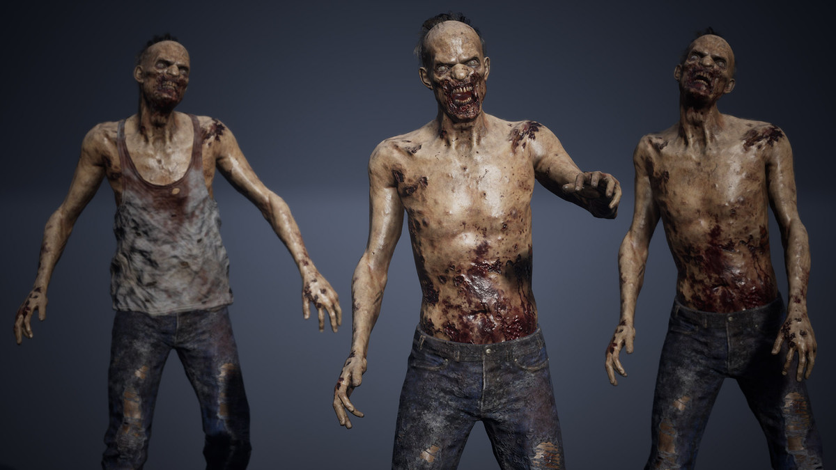 Zombie Male AAA