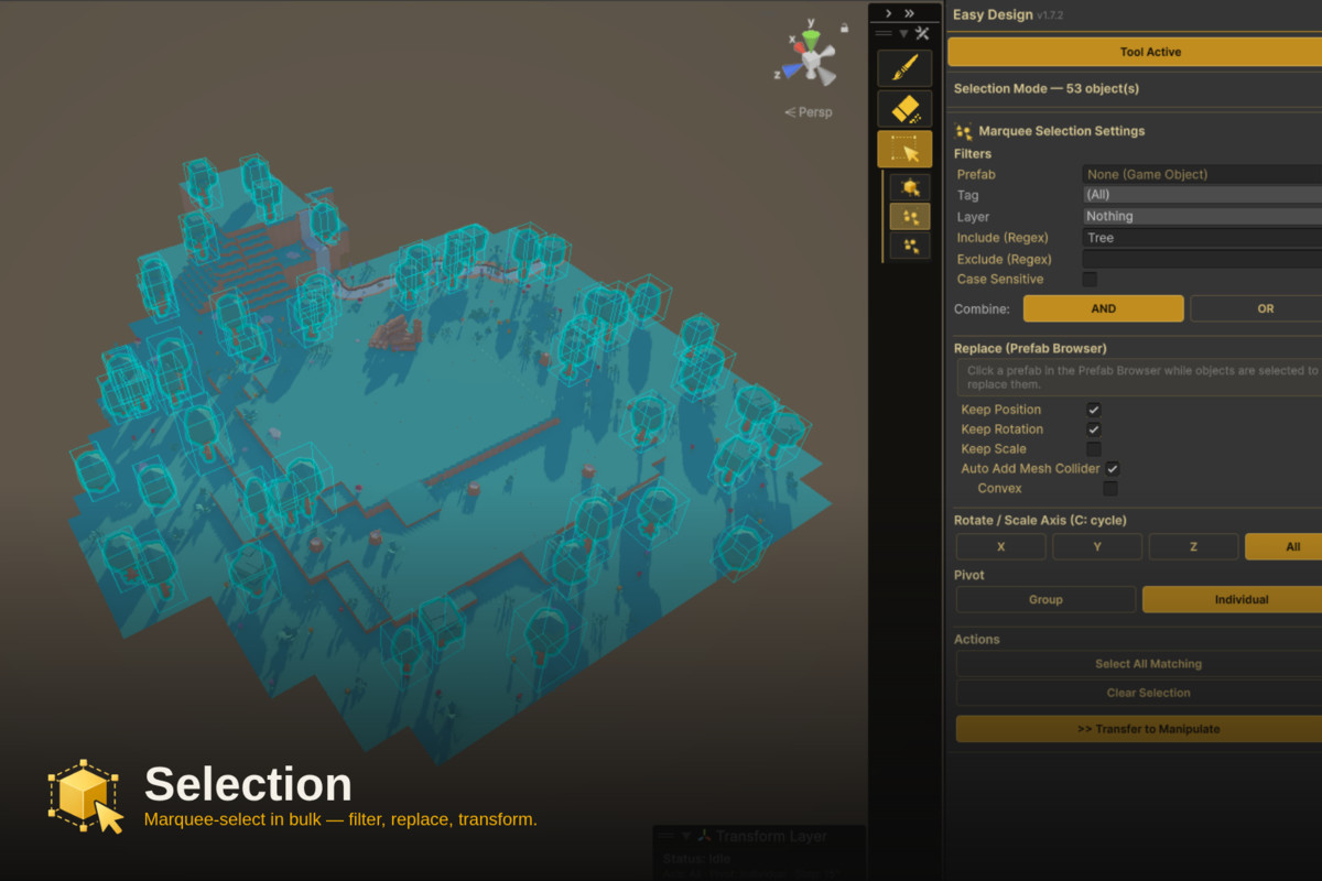 Easy Design - Editor Level Design Tool