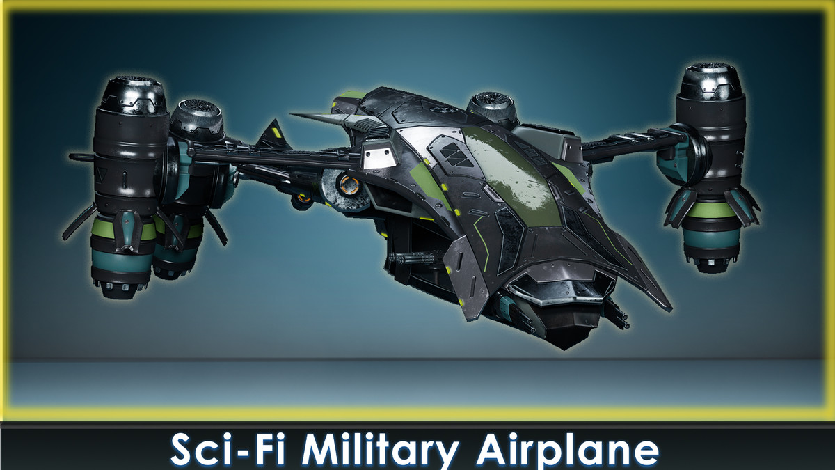 Sci-Fi Transports pack