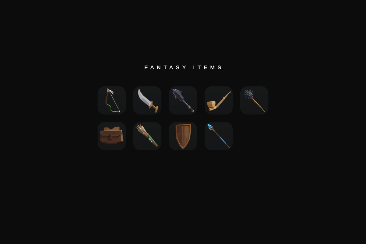 PolyActors - Modular Fantasy People