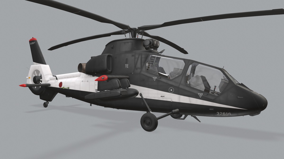 OH-1 Ninja JGSDF Black Static (445)