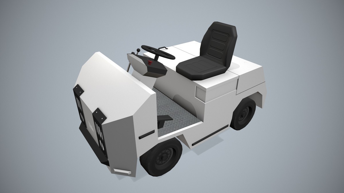 Baggage Tractor (354)