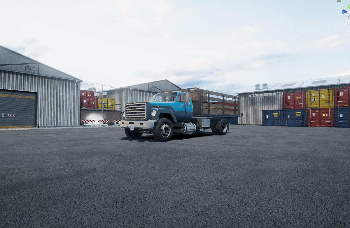 80s Stakebed truck