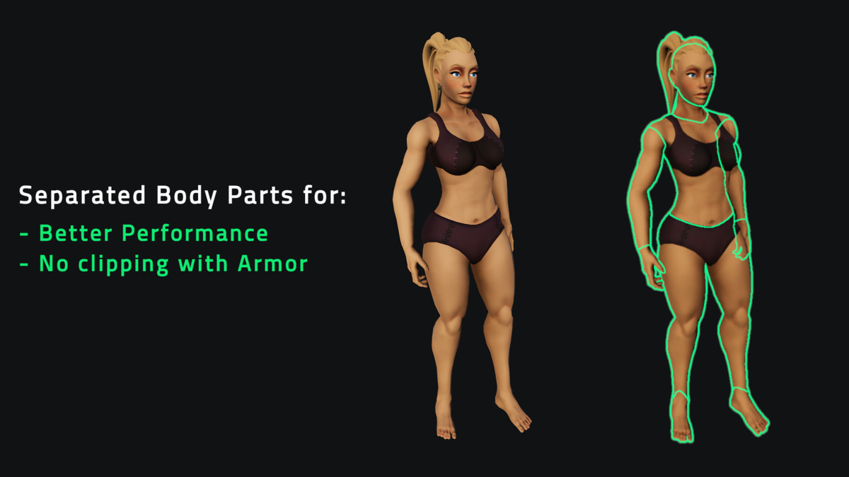 Character & Armor Bundle for Stylized Fantasy RPG
